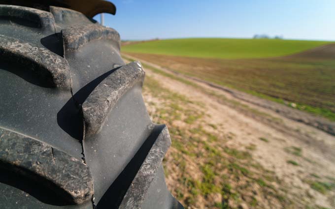 pneu de tracteur